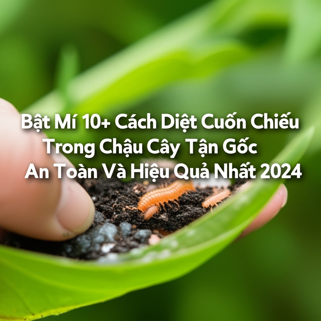 Hình minh họa cho bài viết: Bật Mí 10+ Cách Diệt Cuốn Chiếu Trong Chậu Cây Tận Gốc, An Toàn Và Hiệu Quả Nhất 2024