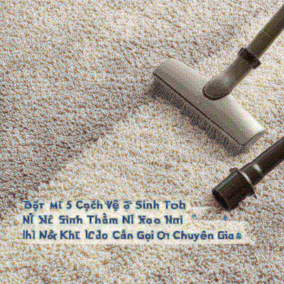 Bật Mí 5 Cách Vệ Sinh Thảm Nỉ Tại Nhà Sạch Như Mới & Khi Nào Cần Gọi Chuyên Gia