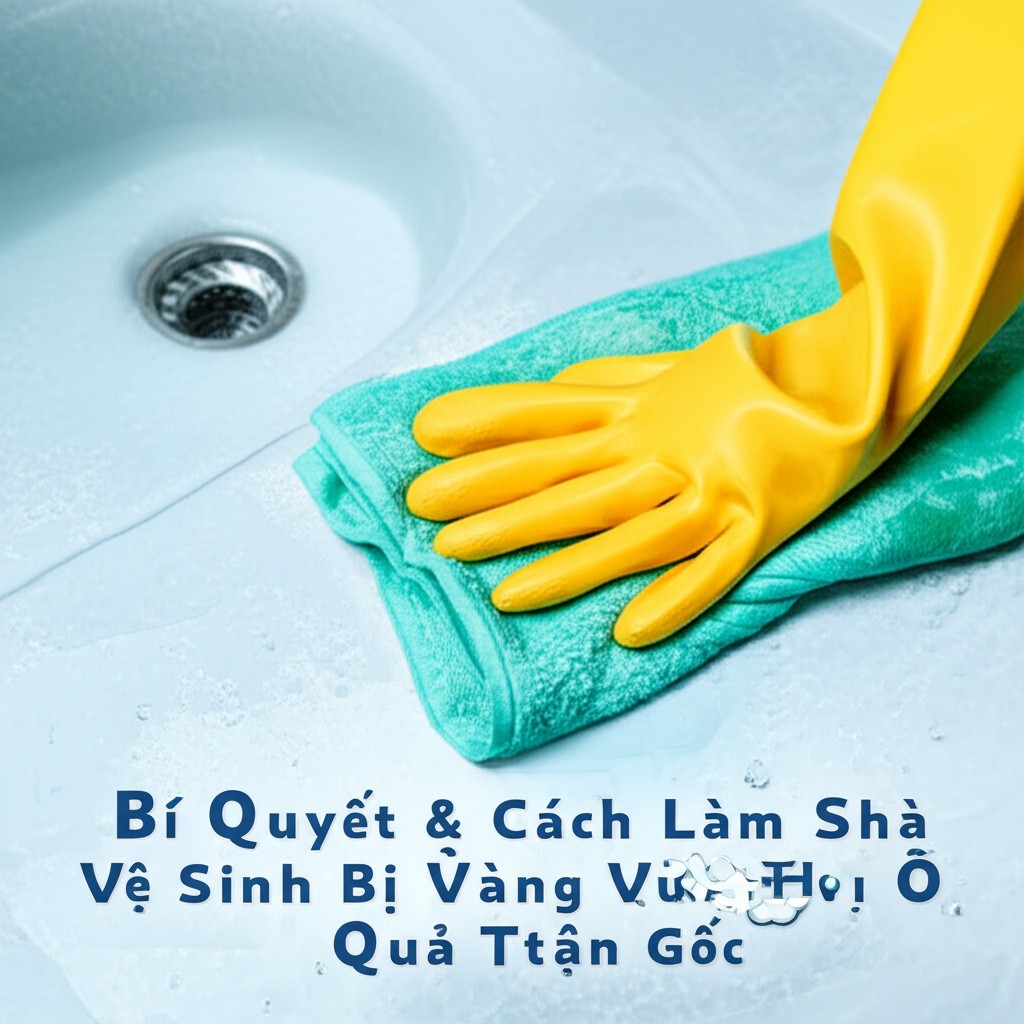 Hình minh họa cho bài viết: Bí Quyết & Cách Làm Sạch Nhà Vệ Sinh Bị Ố Vàng Hiệu Quả Tận Gốc