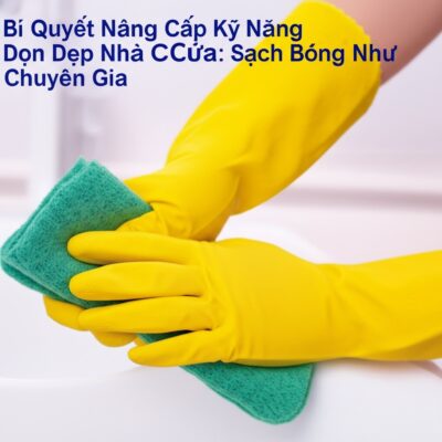 Bí Quyết Nâng Cấp Kỹ Năng Dọn Dẹp Nhà Cửa: Sạch Bóng Như Chuyên Gia