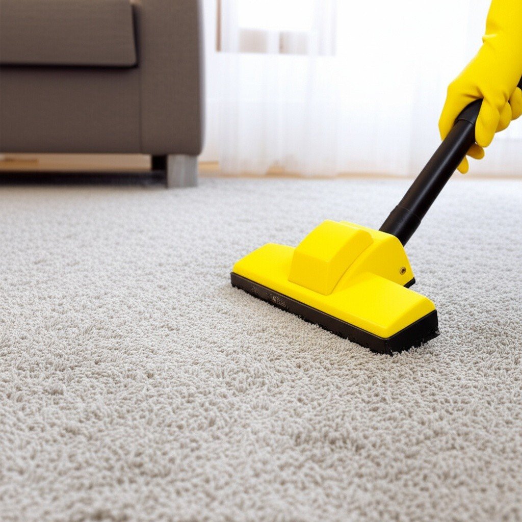 Hình minh họa cho bài viết: Bí Quyết Vàng: Cách Vệ Sinh Thảm Sàn Nhà Sạch Sâu, Thơm Mát Như Mới