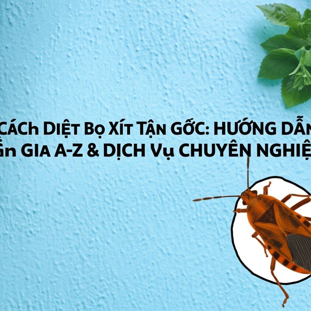 Hình minh họa cho bài viết: Cách Diệt Bọ Xít Tận Gốc: Hướng Dẫn Chuyên Gia A-Z & Dịch Vụ Chuyên Nghiệp