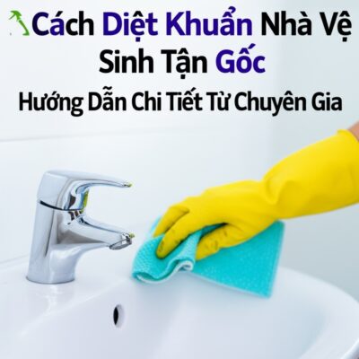 Cách Diệt Khuẩn Nhà Vệ Sinh Tận Gốc: Hướng Dẫn Chi Tiết Từ Chuyên Gia