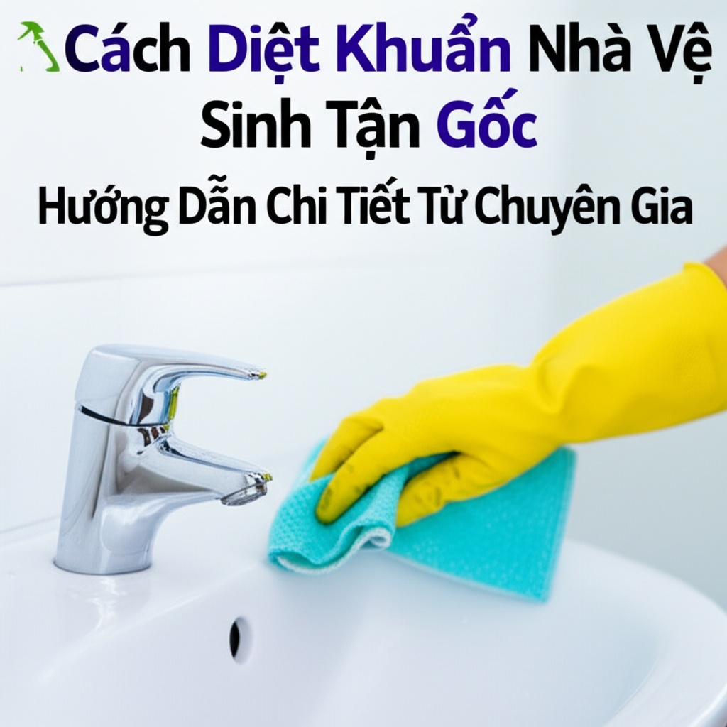 Hình minh họa cho bài viết: Cách Diệt Khuẩn Nhà Vệ Sinh Tận Gốc: Hướng Dẫn Chi Tiết Từ Chuyên Gia