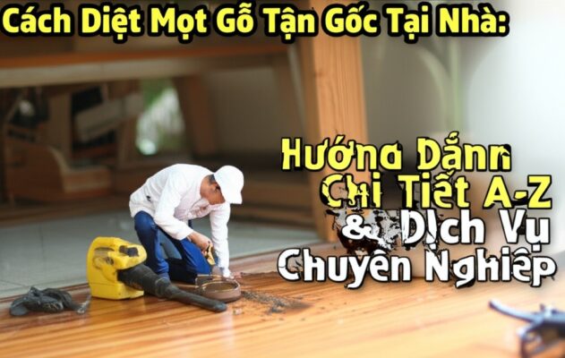 Cách Diệt Mọt Gỗ Tận Gốc Tại Nhà: Hướng Dẫn Chi Tiết A-Z & Dịch Vụ Chuyên Nghiệp