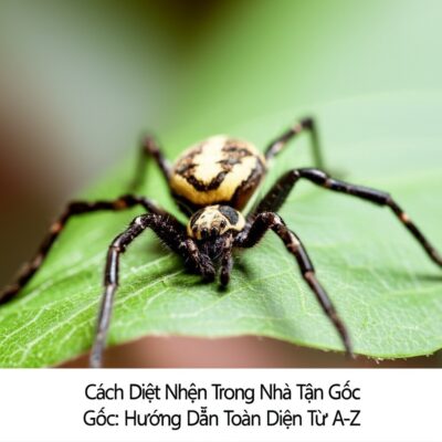 Cách Diệt Nhện Trong Nhà Tận Gốc: Hướng Dẫn Toàn Diện Từ A-Z