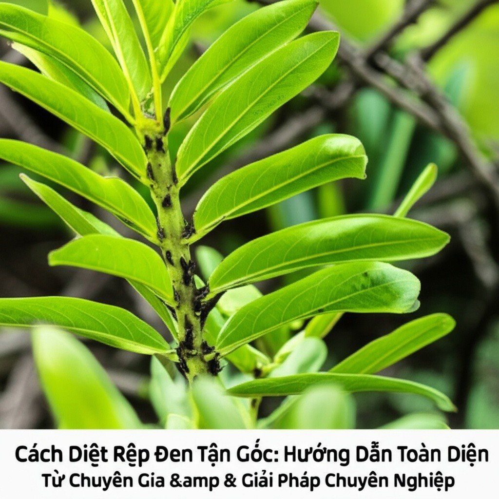 Hình minh họa cho bài viết: Cách Diệt Rệp Đen Tận Gốc: Hướng Dẫn Toàn Diện Từ Chuyên Gia & Giải Pháp Chuyên Nghiệp