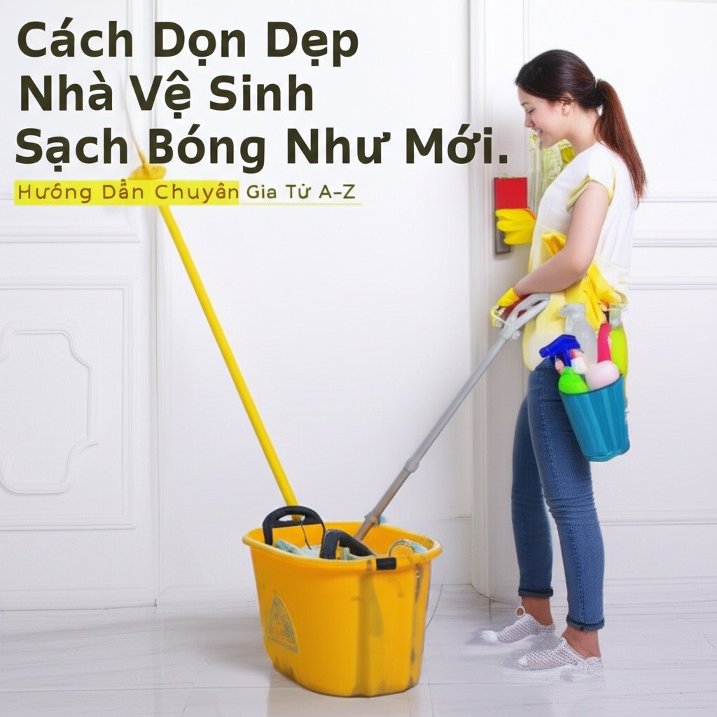 Hình minh họa cho bài viết: Cách Dọn Dẹp Nhà Vệ Sinh Sạch Bóng Như Mới: Hướng Dẫn Chuyên Gia Từ A-Z