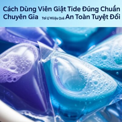 Cách Dùng Viên Giặt Tide Đúng Chuẩn Chuyên Gia: Tối Ưu Hiệu Quả, An Toàn Tuyệt Đối