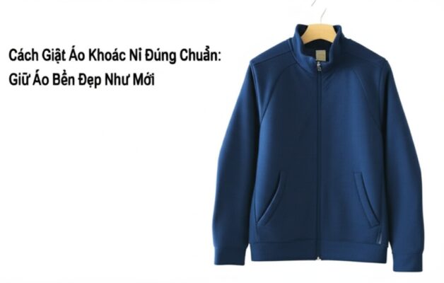 Cách Giặt Áo Khoác Nỉ Đúng Chuẩn: Giữ Áo Bền Đẹp Như Mới
