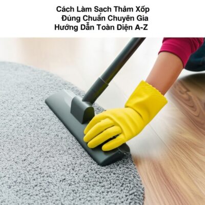 Cách Làm Sạch Thảm Xốp Đúng Chuẩn Chuyên Gia: Hướng Dẫn Toàn Diện A-Z
