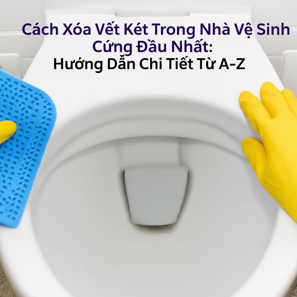 Hình minh họa cho bài viết: Cách Xóa Vết Két Trong Nhà Vệ Sinh Cứng Đầu Nhất: Hướng Dẫn Chi Tiết Từ A-Z