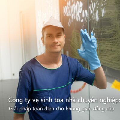 Công ty vệ sinh tòa nhà chuyên nghiệp: Giải pháp toàn diện cho không gian đẳng cấp