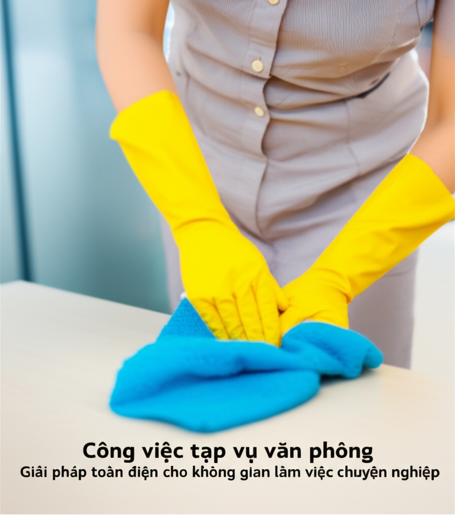 Hình minh họa cho bài viết: Công việc tạp vụ văn phòng: Giải pháp toàn diện cho không gian làm việc chuyên nghiệp