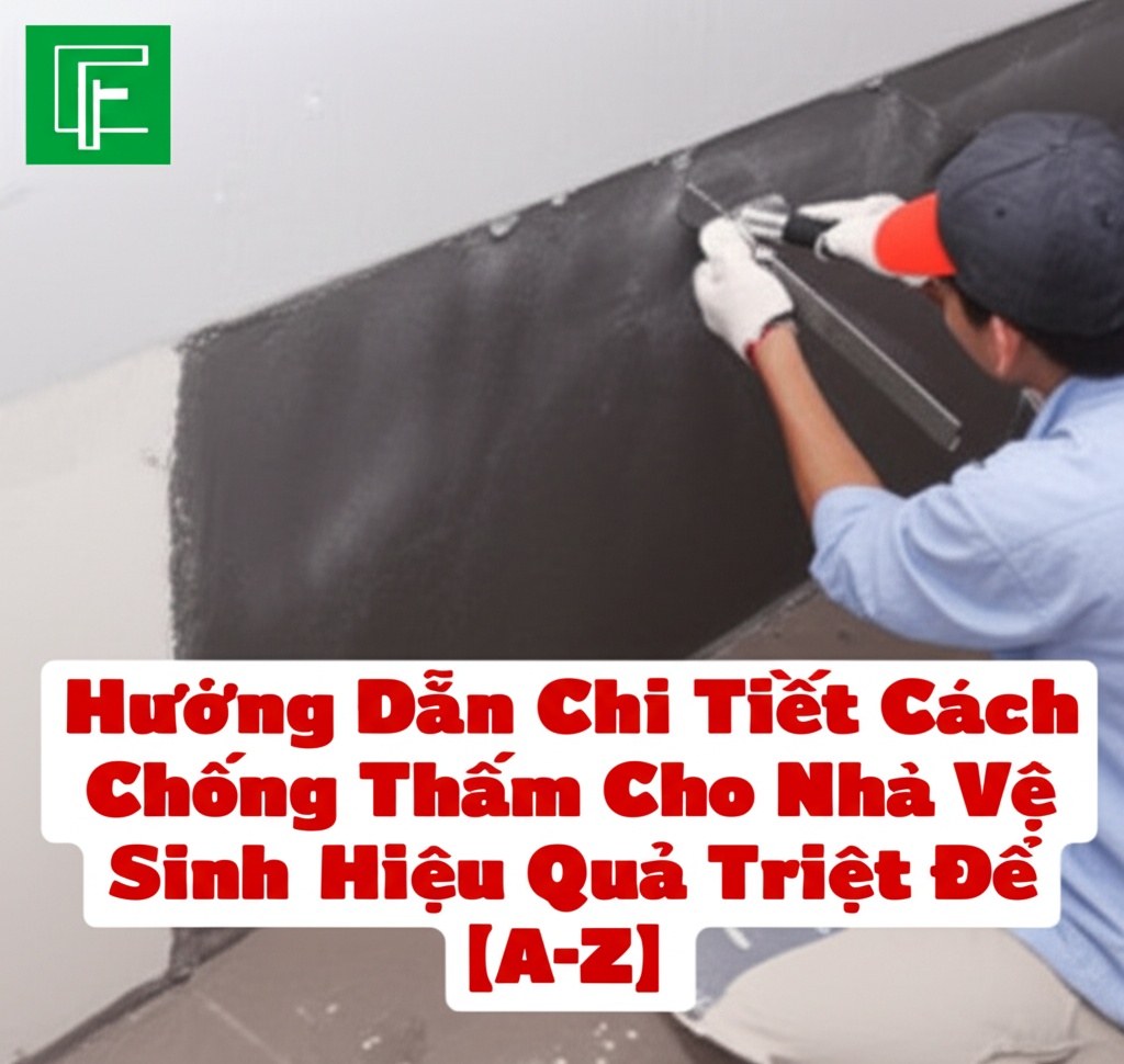 Hình minh họa cho bài viết: Hướng Dẫn Chi Tiết Cách Chống Thấm Cho Nhà Vệ Sinh Hiệu Quả Triệt Để [A-Z]