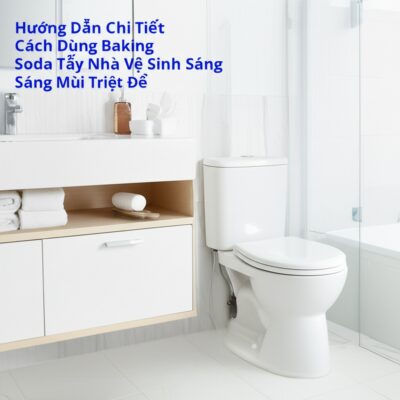 Hướng Dẫn Chi Tiết Cách Dùng Baking Soda Tẩy Nhà Vệ Sinh Sáng Bóng, Khử Mùi Triệt Để