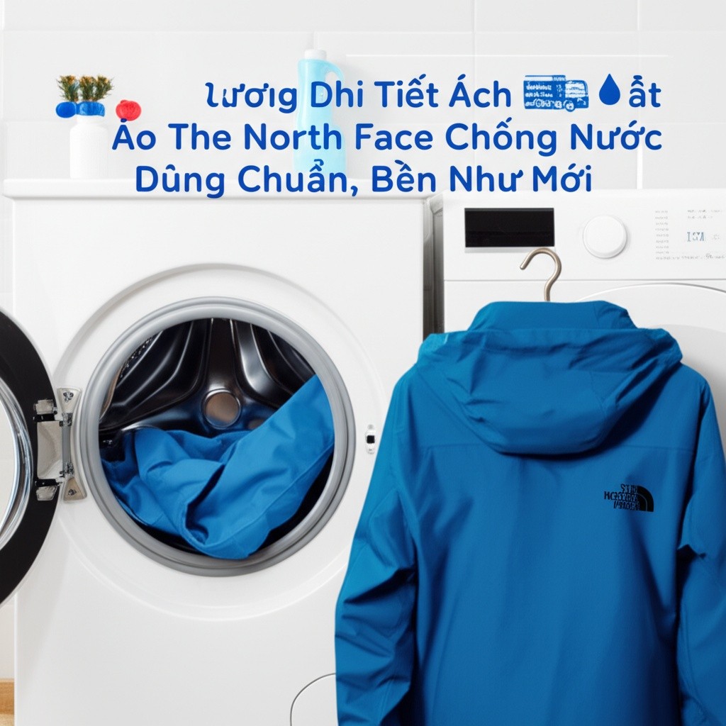 Hình minh họa cho bài viết: Hướng Dẫn Chi Tiết Cách Giặt Áo The North Face Chống Nước Đúng Chuẩn, Bền Như Mới