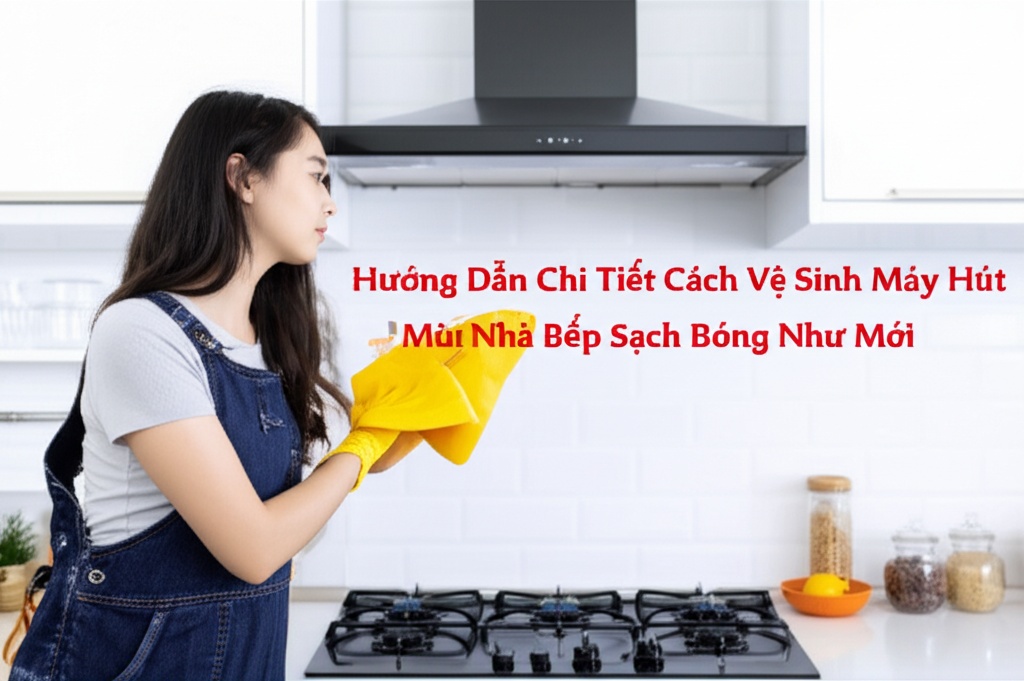 Hình minh họa cho bài viết: Hướng Dẫn Chi Tiết Cách Vệ Sinh Máy Hút Mùi Nhà Bếp Sạch Bóng Như Mới