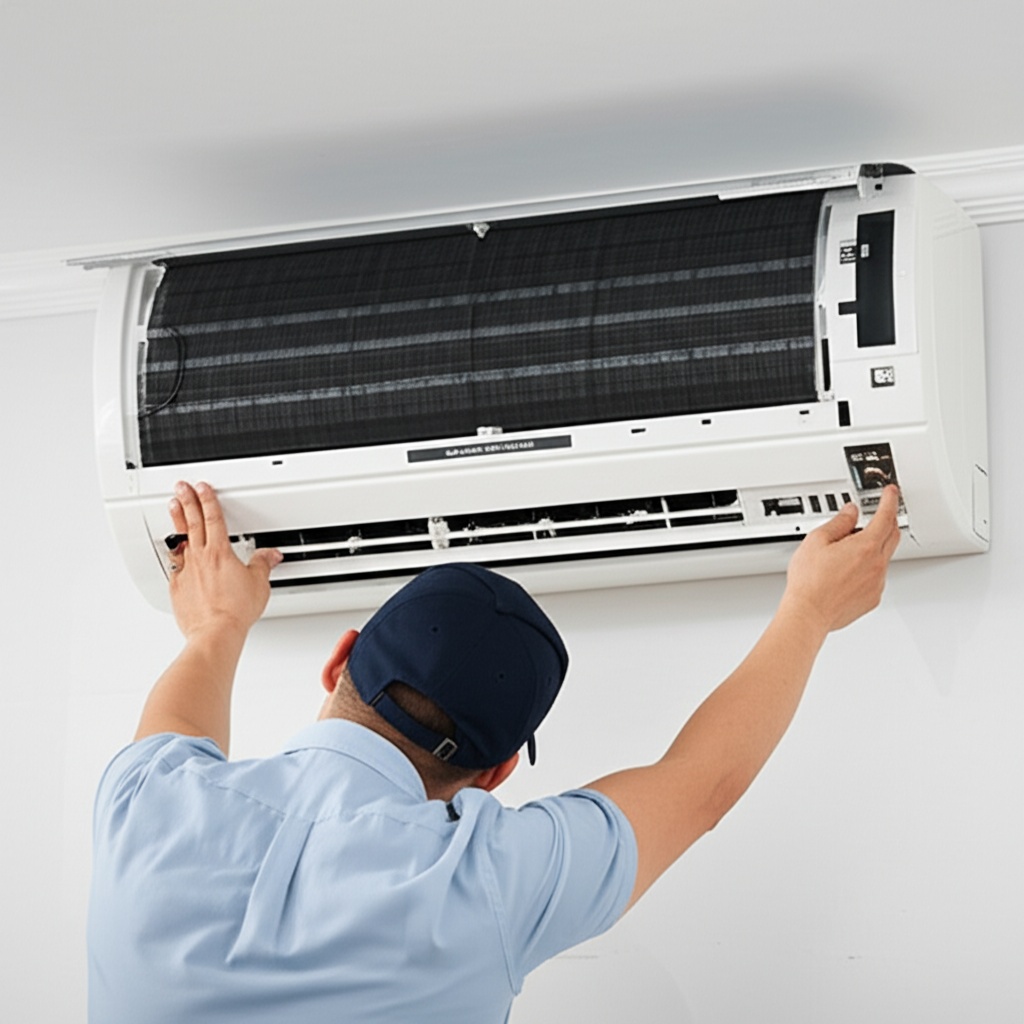 Hình minh họa cho bài viết: Hướng Dẫn Chi Tiết Cách Vệ Sinh Máy Lạnh Toshiba Tại Nhà Đúng Kỹ Thuật