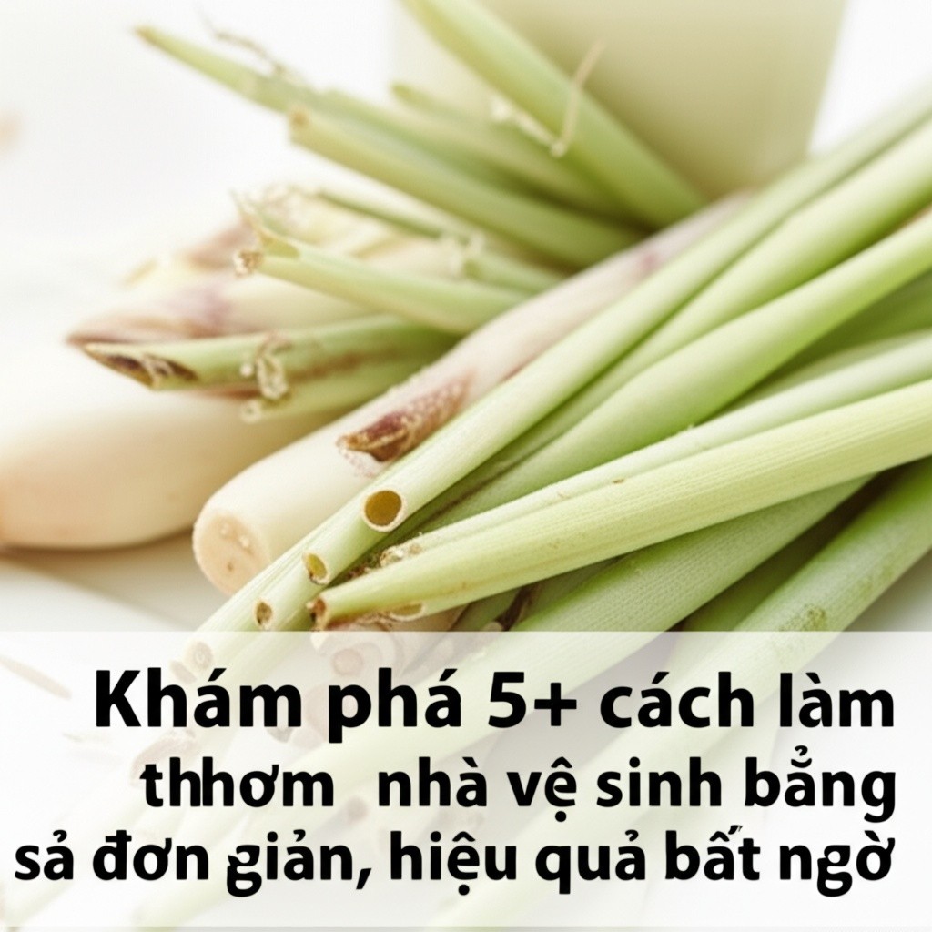 Hình minh họa cho bài viết: Khám phá 5+ cách làm thơm nhà vệ sinh bằng sả đơn giản, hiệu quả bất ngờ