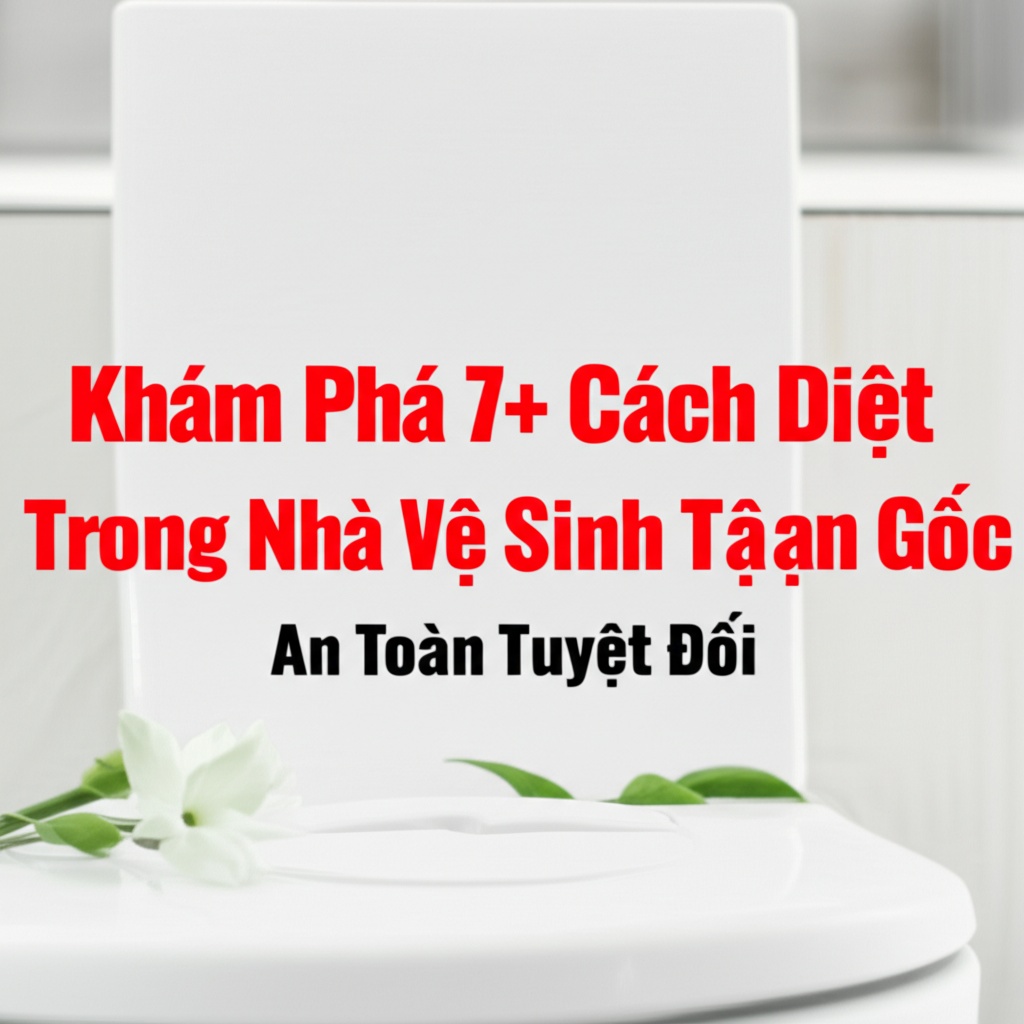 Hình minh họa cho bài viết: Khám Phá 7+ Cách Diệt Nhặng Trong Nhà Vệ Sinh Tận Gốc, An Toàn Tuyệt Đối