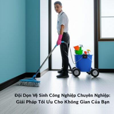 Đội Dọn Vệ Sinh Công Nghiệp Chuyên Nghiệp: Giải Pháp Tối Ưu Cho Không Gian Của Bạn