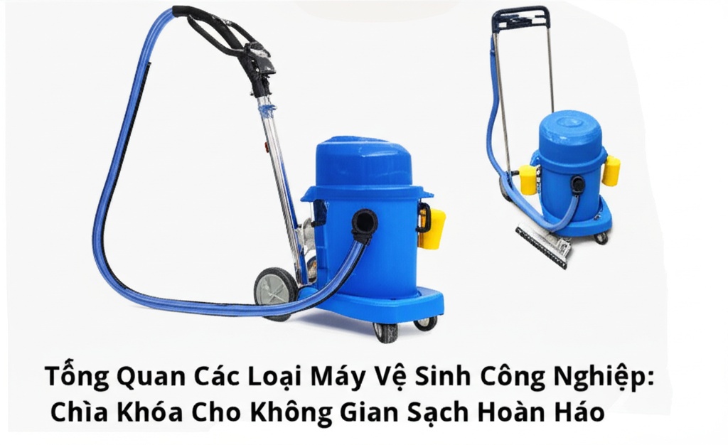Hình minh họa cho bài viết: Tổng Quan Các Loại Máy Vệ Sinh Công Nghiệp: Chìa Khóa Cho Không Gian Sạch Hoàn Hảo