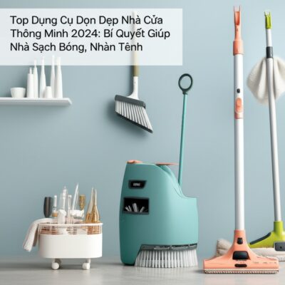 Top Dụng Cụ Dọn Dẹp Nhà Cửa Thông Minh 2024: Bí Quyết Giúp Nhà Sạch Bóng, Nhàn Tênh