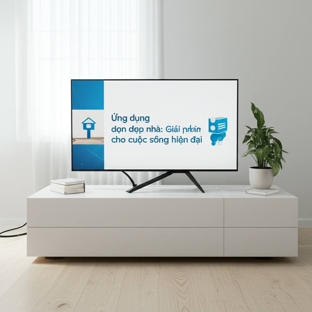 Hình minh họa cho bài viết: Ứng dụng dọn dẹp nhà: Giải pháp thông minh cho cuộc sống hiện đại